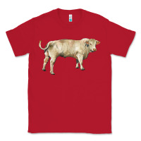 Red charolais bull Classic Tee - RanaPortraitStore