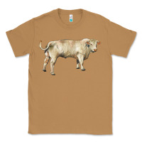 Toasted Coconut charolais bull Classic Tee - RanaPortraitStore