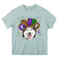 Arona mardi gras hat husky Heavy Core Tee - RanaPortraitStore