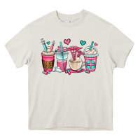 Cream nurse coffee cups Heavy Core Tee - OliviaCreatesArt