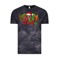 Cloud Black Christmas daddy Claus Vintage Tee - FaDigitalArtStudio