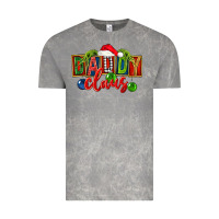 Cloud Rock Christmas daddy Claus Vintage Tee - FaDigitalArtStudio