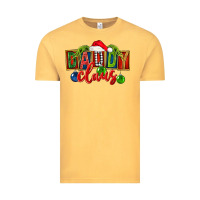 Vintage Mustard Christmas daddy Claus Vintage Tee - FaDigitalArtStudio