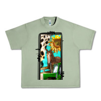 Oil Green farm life alphabet lowercase letters l Urban Heavy Tee - BundleAndBundleShop