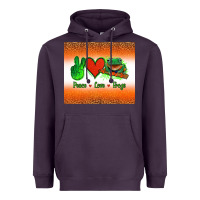 Plum peace love frogs Heavyweight Hoodie - Jasminsmagicworld