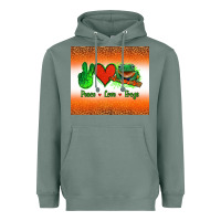 Sage peace love frogs Heavyweight Hoodie - Jasminsmagicworld