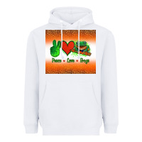 White peace love frogs Heavyweight Hoodie - Jasminsmagicworld