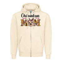 Western Chihuahua Mom Zipper Hoodie | Teevron