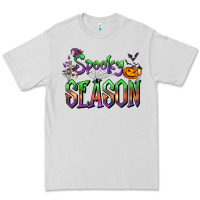 Dove Grey Halloween Spooky Season Premium Tee - FaDigitalArtStudio