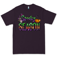 Plum Halloween Spooky Season Premium Tee - FaDigitalArtStudio