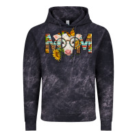 Cloud Black Western Baby Calf Mom With Sunflower Mother's Day Vintage Hoodie - LillyAllenDesigns