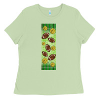 Matcha american football with lightning bolt  pen wrap Ladies Tee - BundleAndBundleShop