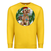Lemon Cockapoo Christmas Premium Sweatshirt - RanaPortraitStore