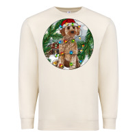 Sandshell Cockapoo Christmas Premium Sweatshirt - RanaPortraitStore