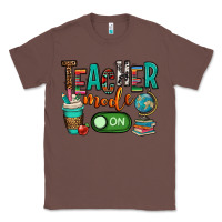 Chestnut teacher mode on Classic Tee - OliviaCreatesArt