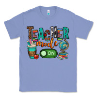 Colony Blue teacher mode on Classic Tee - OliviaCreatesArt
