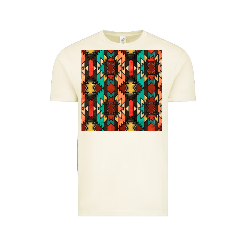 Native American Aztec Seamless Pattern Vintage Tee by BundleAndBundleShop | Teevron