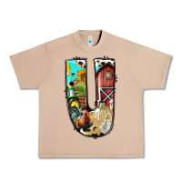 Farm Life Alphabet Lowercase Letters U Urban Heavy Tee | Teevron
