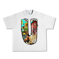 Lunar Rock farm life alphabet lowercase letters u Urban Heavy Tee - BundleAndBundleShop