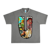 Tornado farm life alphabet lowercase letters u Urban Heavy Tee - BundleAndBundleShop