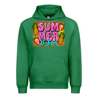 Emerald summer vibes leopard background Urban Hoodie - Jasminsmagicworld
