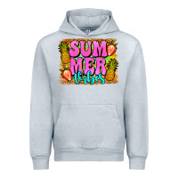 Heather Grey summer vibes leopard background Urban Hoodie - Jasminsmagicworld