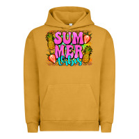 Pigment Peanut Butter summer vibes leopard background Urban Hoodie - Jasminsmagicworld
