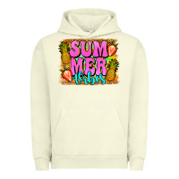 Pigment Pistachio summer vibes leopard background Urban Hoodie - Jasminsmagicworld