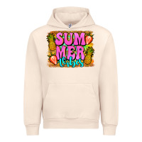 Sandshell summer vibes leopard background Urban Hoodie - Jasminsmagicworld