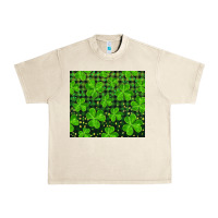 Shamrock And Plaid Urban Heavy Tee | Teevron