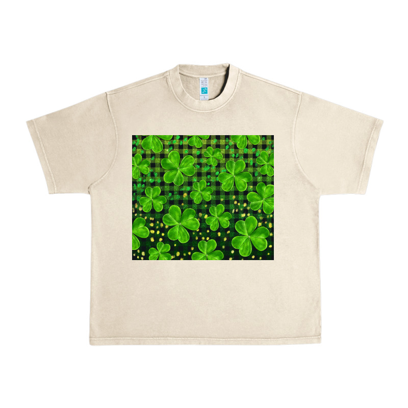 Shamrock And Plaid Urban Heavy Tee by RanaPortraitStore | Teevron