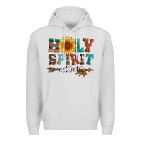 Dove Grey holy spirit activate Premium Hoodie - Artiststas
