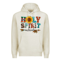Oatmeal Heather holy spirit activate Premium Hoodie - Artiststas