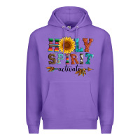 Purple holy spirit activate Premium Hoodie - Artiststas