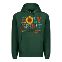 Sports Green holy spirit activate Premium Hoodie - Artiststas