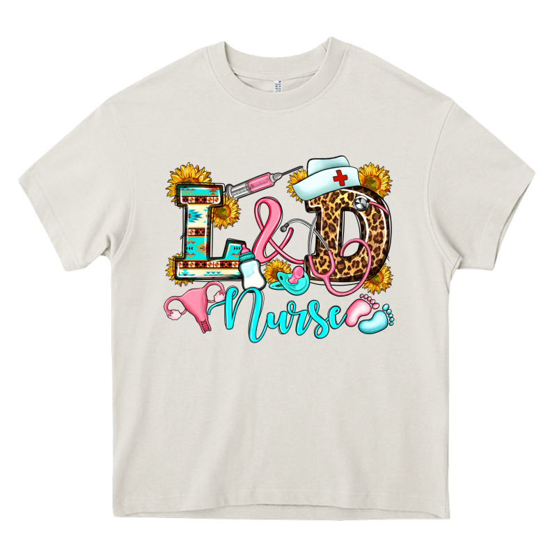 Labor And Delivery Nurse Heavy Core Tee by OliviaCreatesArt | Teevron