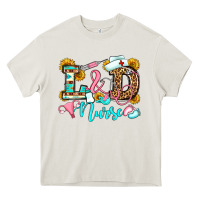 Cream labor and delivery nurse Heavy Core Tee - OliviaCreatesArt