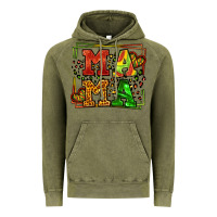 Vintage Olive juneteenth leopard frame mama Mother's Day Vintage Hoodie - LillyAllenDesigns