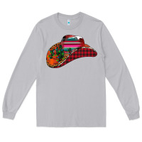 Moon Dust Christmas Cowboy Long Sleeve Tee - CowhideDigitalArt