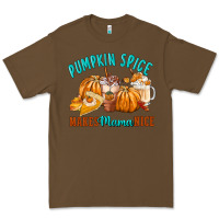 Cacao Pumpkin Spice Make Mama Nice Premium Tee - FaDigitalArtStudio