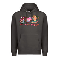 Smoke peace love cupid Premium Hoodie - RanaPortraitStore