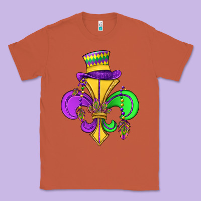 Fleur De Lis Classic Tee Designed By Oliviacreatesart