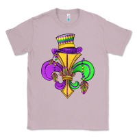 Lilac fleur de lis Classic Tee - OliviaCreatesArt