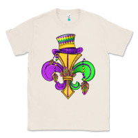 Natural fleur de lis Classic Tee - OliviaCreatesArt