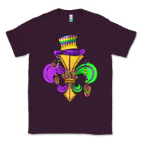 Plum fleur de lis Classic Tee - OliviaCreatesArt