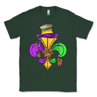 Sports Green fleur de lis Classic Tee - OliviaCreatesArt