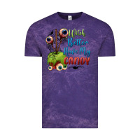 Cloud Purple witch better have my candy Vintage Tee - BundleAndBundleShop
