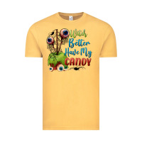 Vintage Mustard witch better have my candy Vintage Tee - BundleAndBundleShop