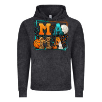 Vintage Black Basketball and Volleyball mama Mother's Day Vintage Hoodie - LillyAllenDesigns