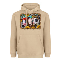 Mushroom western sunflower heifers Heavyweight Hoodie - Jasminsmagicworld